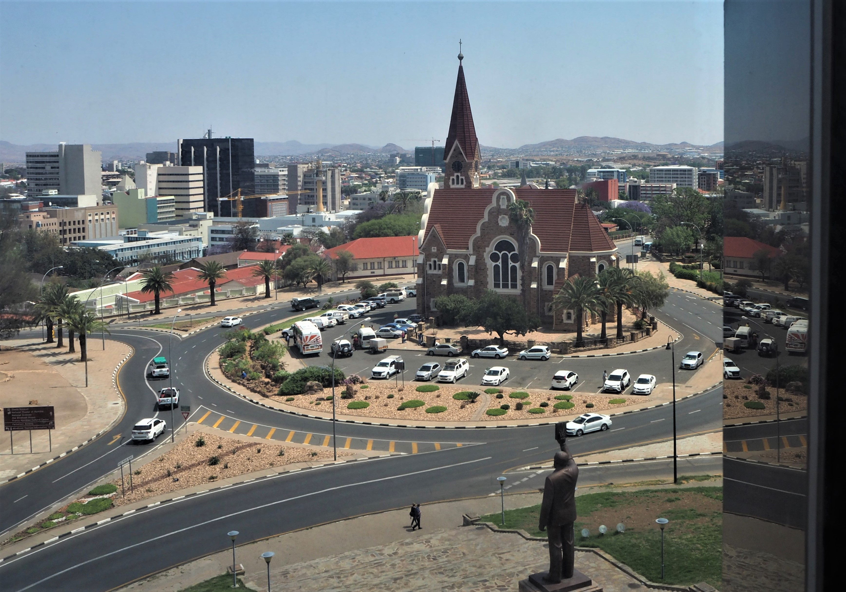 Iconic Christus Church in Windhoek