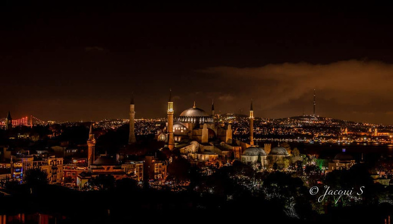 Istanbul/Ayasofya at night