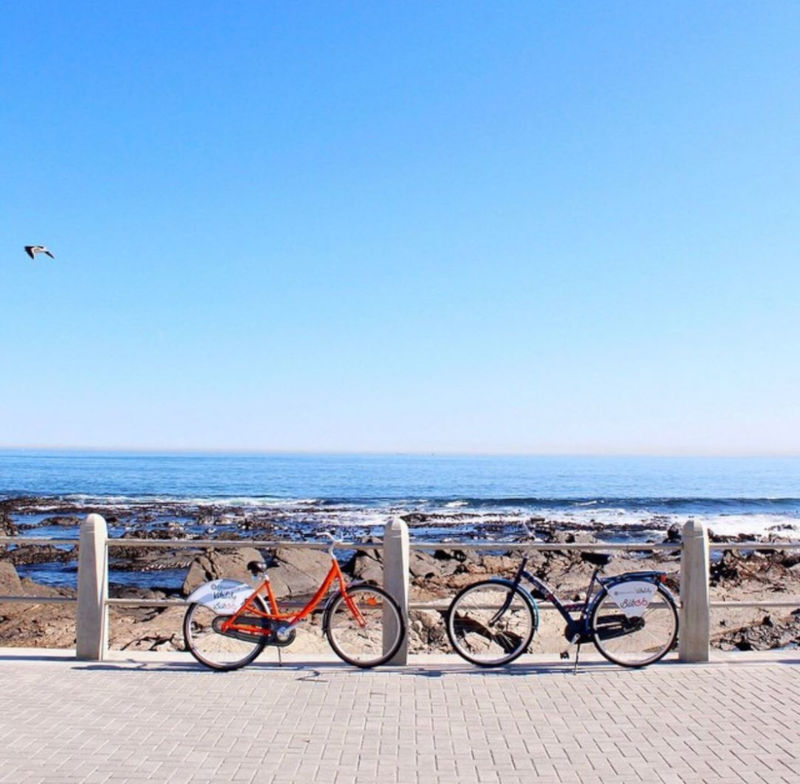 Bicycles in Sea Point best things to do in Cape Town