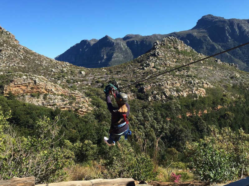 Ziplining in Constantia fun things to do in Cape Town