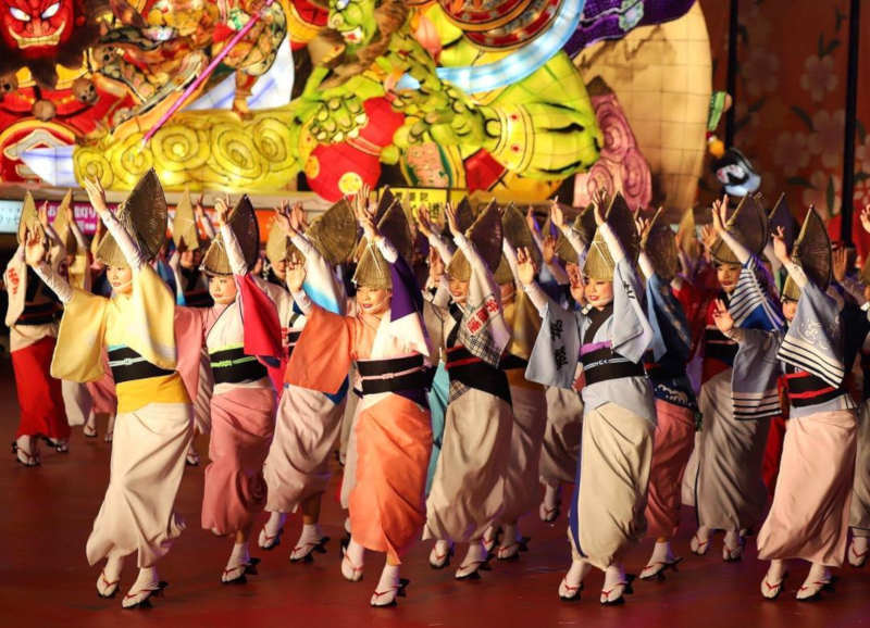 awa odori best time to visit japan