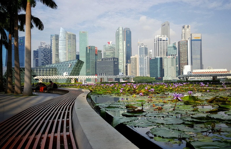 Singapore city scene