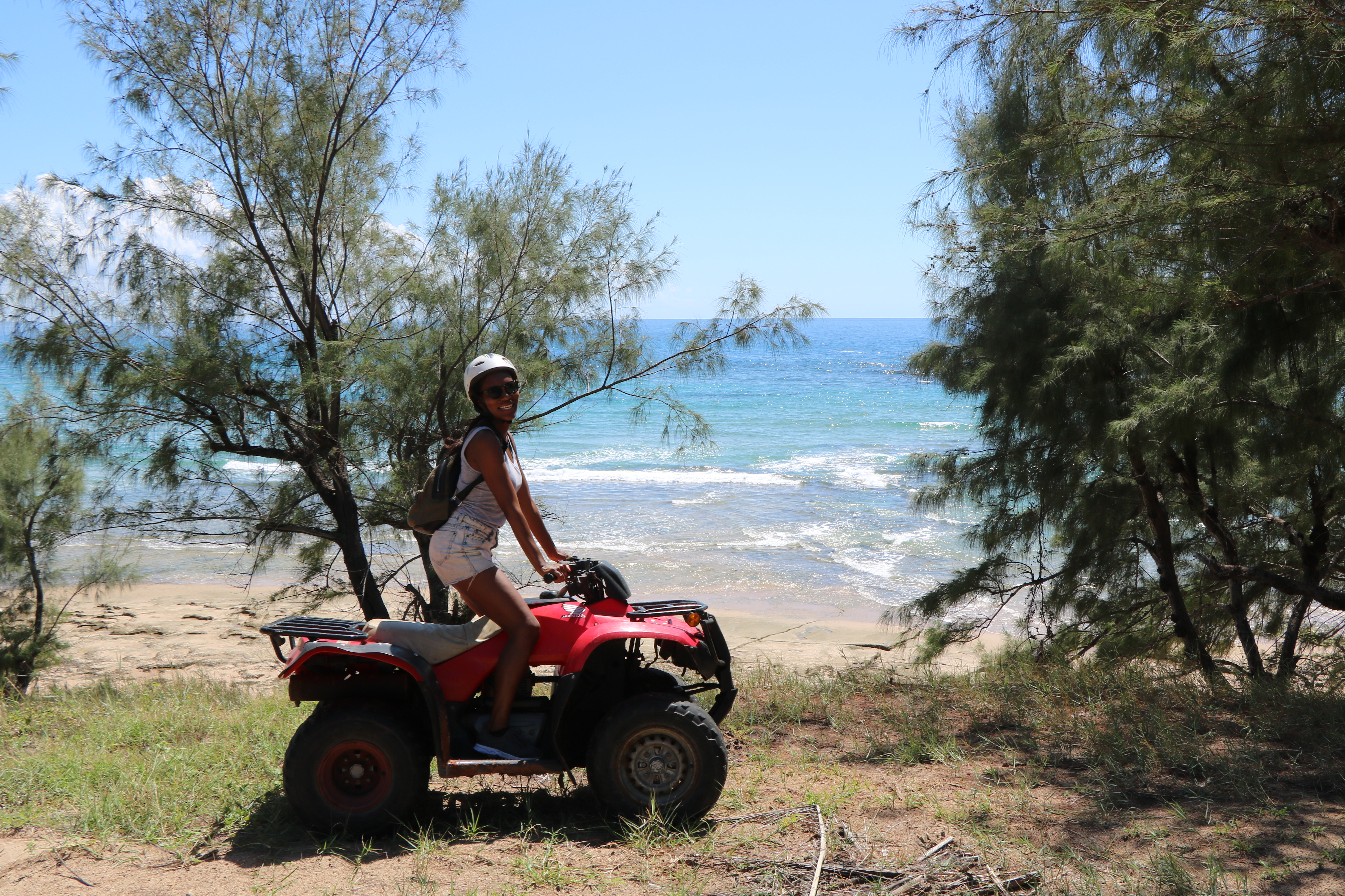 Quad biking in Tofo Mozambique