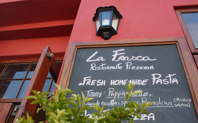 Cape Town Winter Restaurants - La Frasca