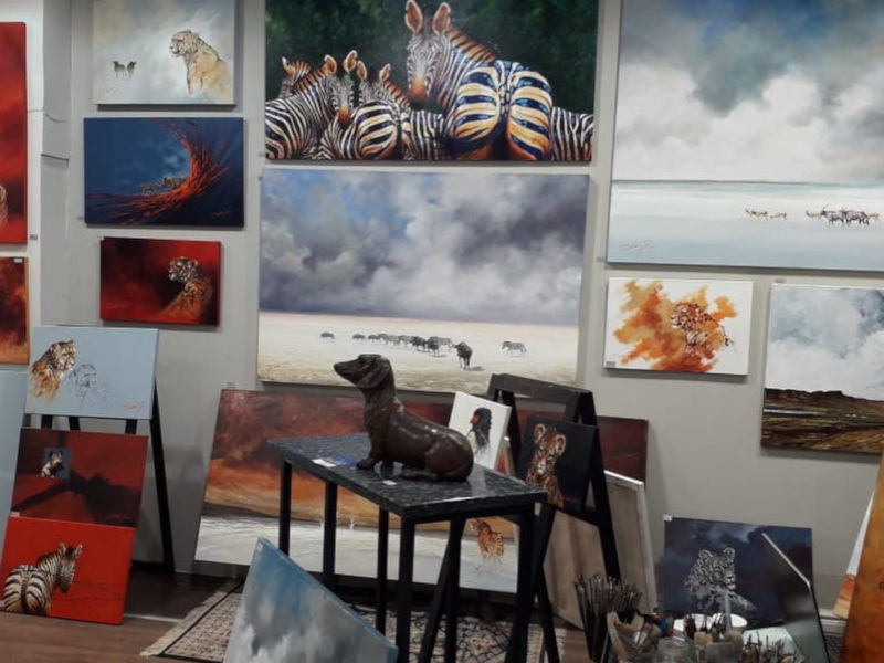 Beautiful artworks on sale in La Lucia Mall Things to Do in Umhlanga
