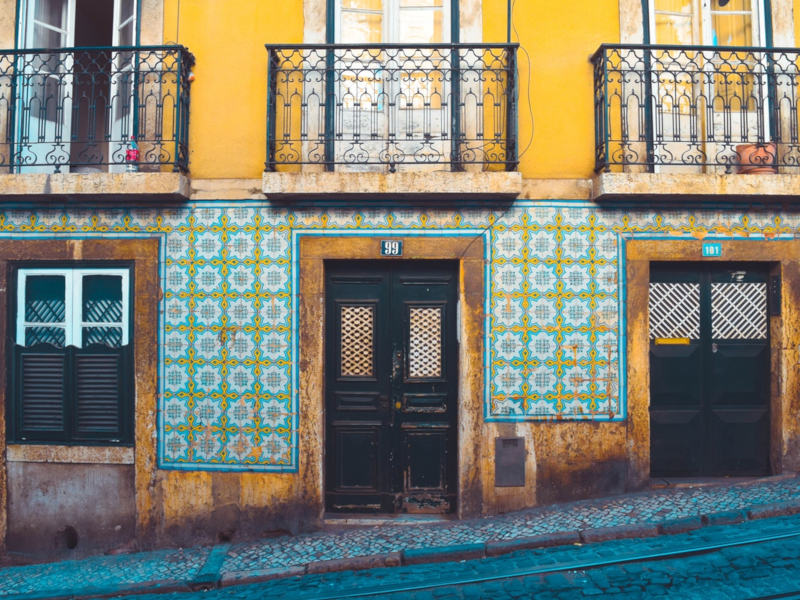 Tiled facades of Portugal