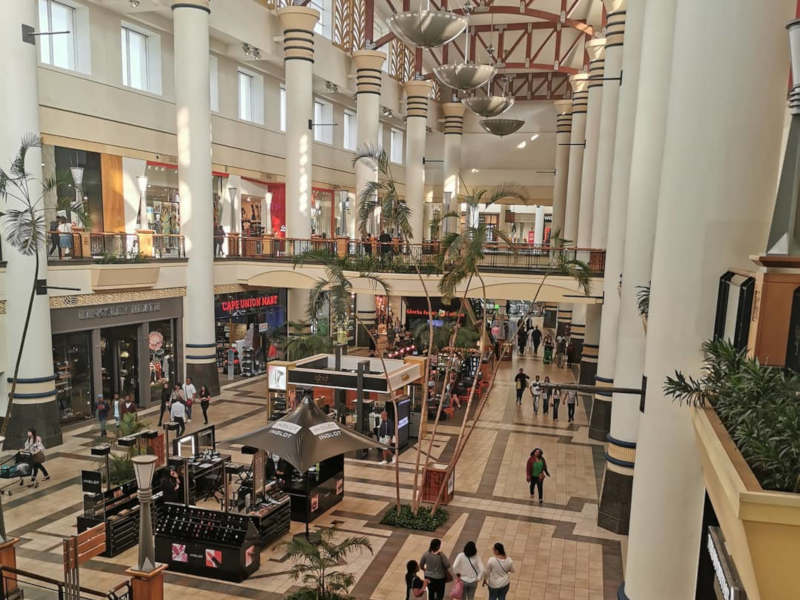 Vibrant shopping scene at Gateway Theatre of Shopping Things to Do in Umhlanga