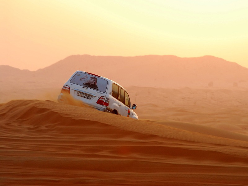 Desert safari in Dubai