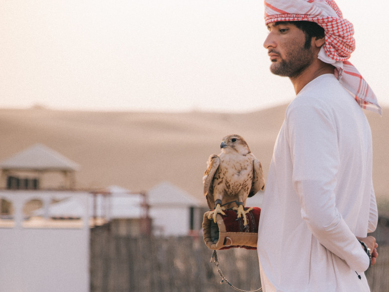 Desert camps in Dubai