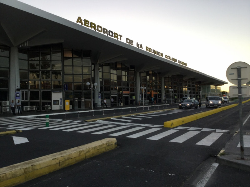 Roland Garros Airport reunion island