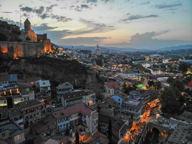 Scenic Tblisi Georgia