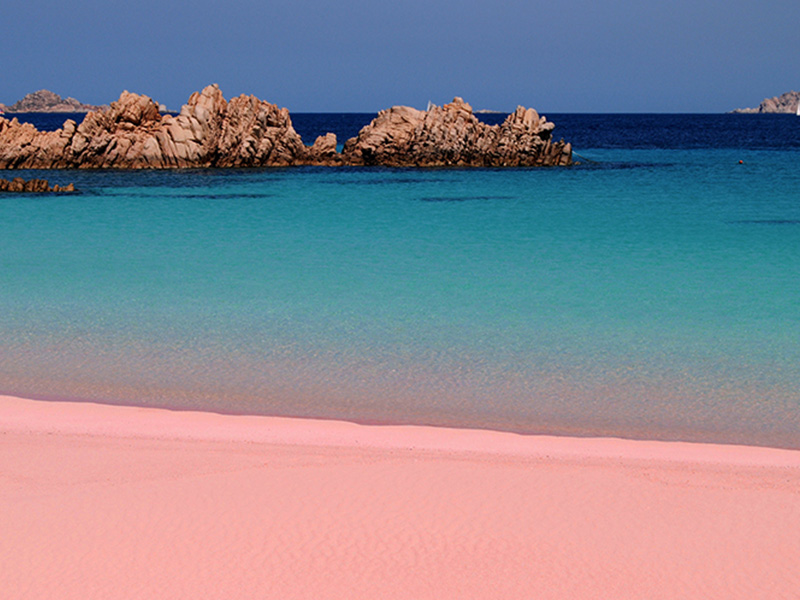 7 most striking pink beaches in the world