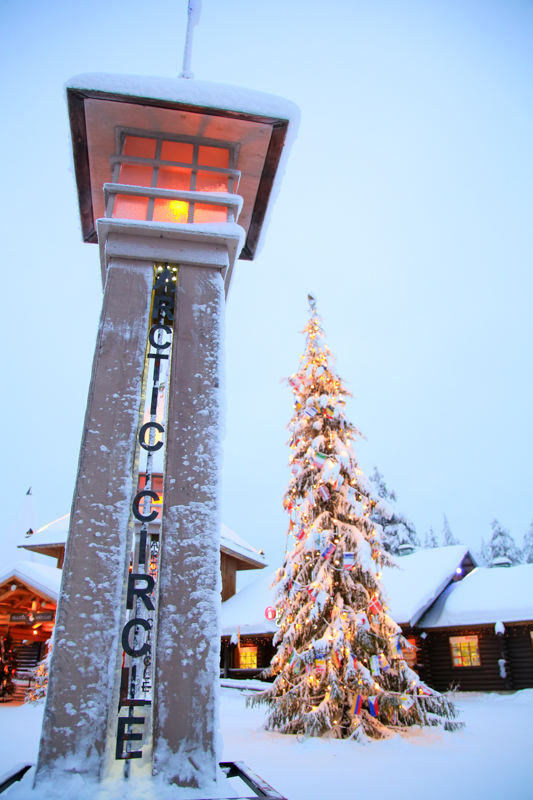 The Finnish Lapland, Santa Clause Village, Northern Lights and the Arctic Circle