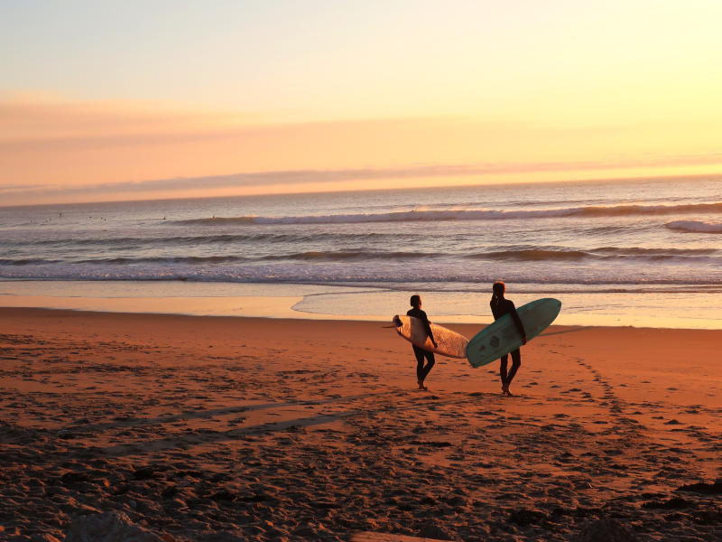 surfing south africa getting ready to surf