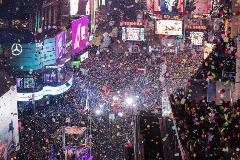 New York - New Year celebrations around the world