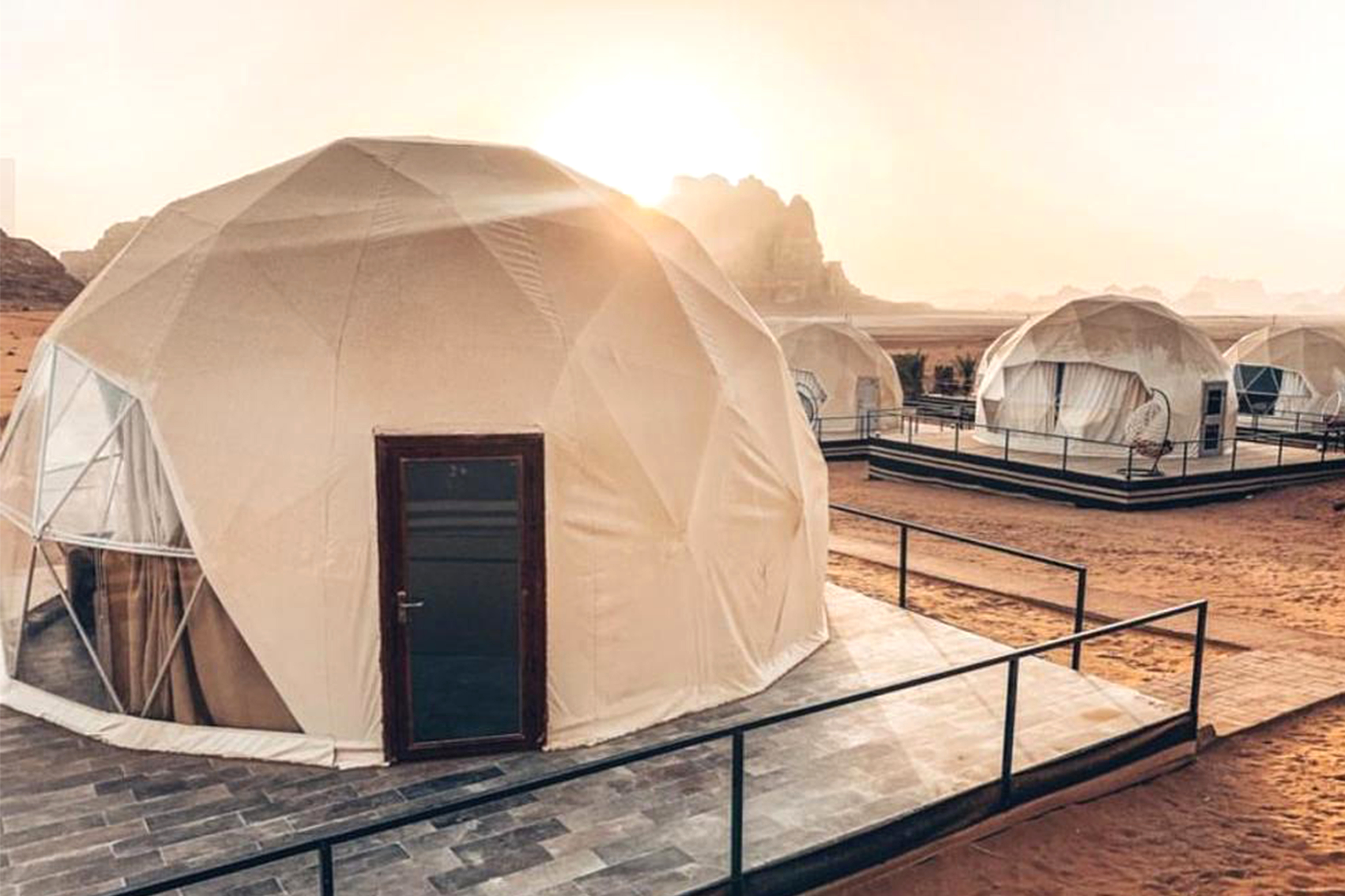 Wadi Rum's most luxurious bubble tents