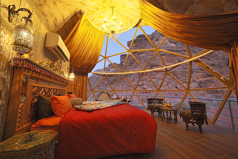 Wadi Rum's most luxurious bubble tents