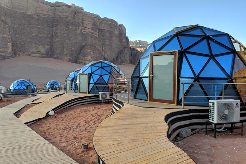 Wadi Rum's most luxurious bubble tents