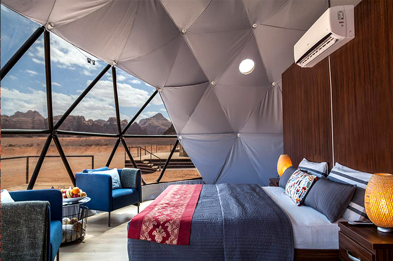 Wadi Rum's most luxurious bubble tents