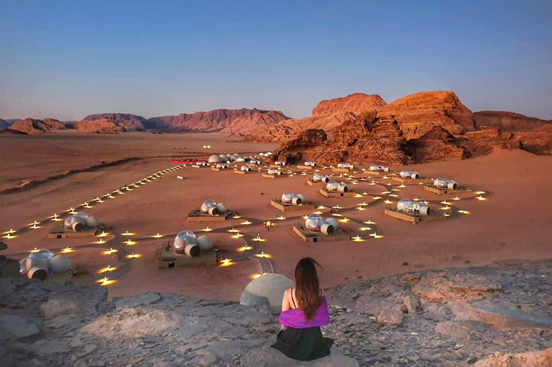 Wadi Rum's most luxurious bubble tents