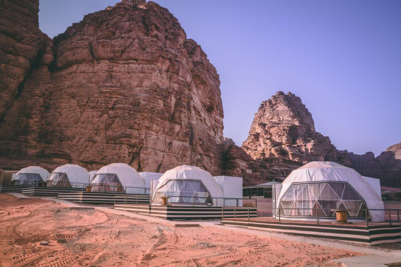 Wadi Rum's most luxurious bubble tents