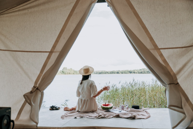 Glamping in New York