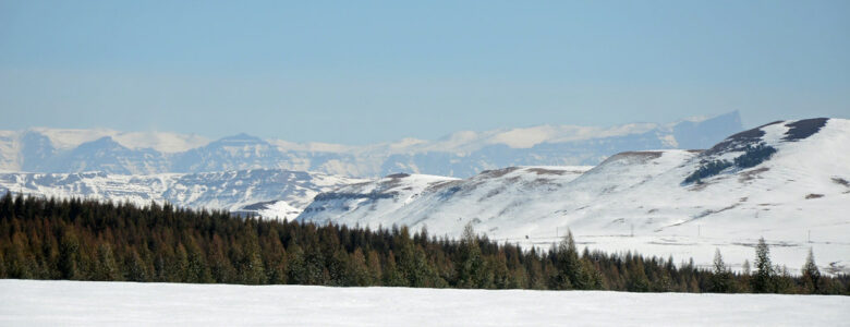 Snow in South Africa, KZN, Fort Nottingham.