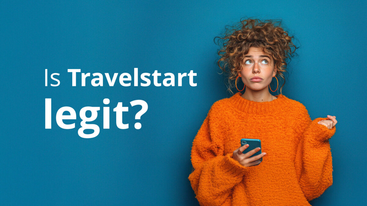 Woman contemplating if Travelstart is legit or not