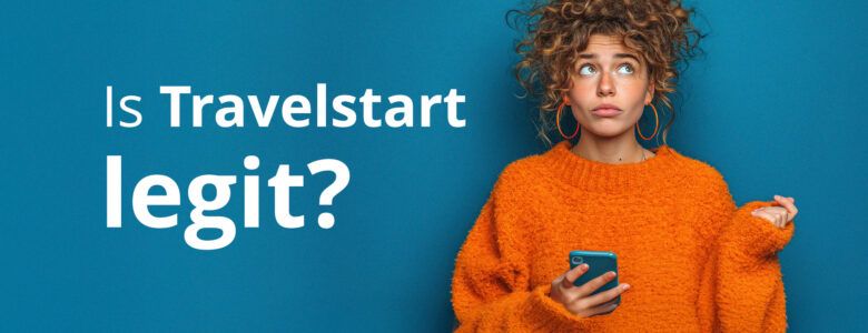 Woman contemplating if Travelstart is legit or not