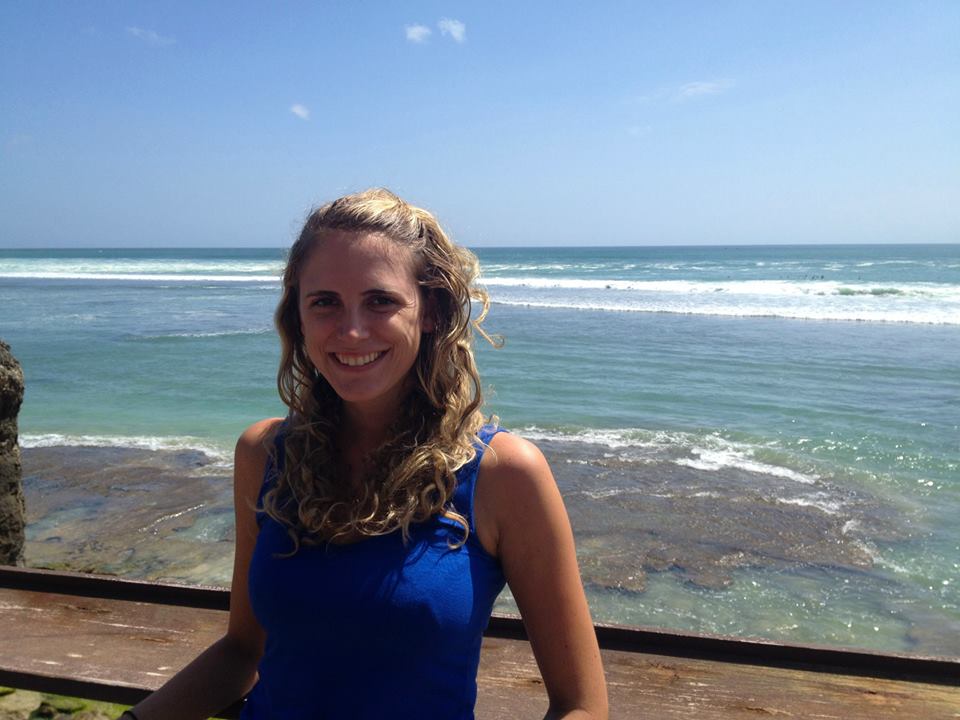 Camilla leading that amazing beach expat life in Bali Camilla Marsh, Bingin Beach