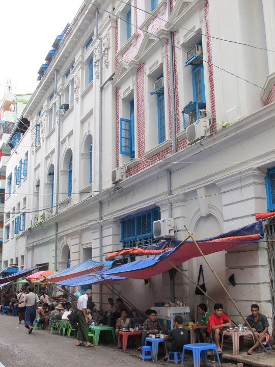 Colonial architecture in Yangon, Burma