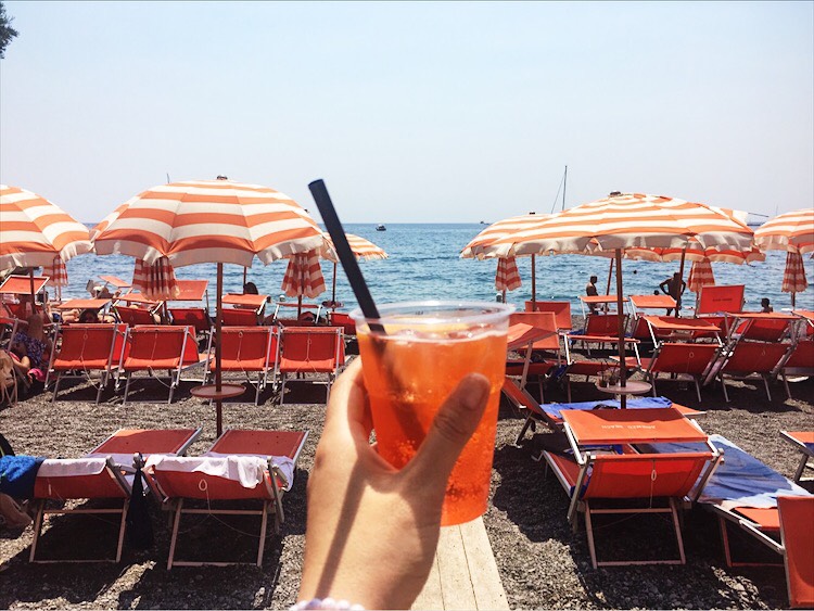 Spritz in Positano
