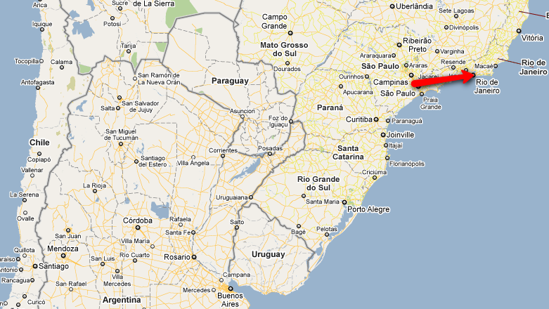 CGHRIO_2 Sao Paolo to Rio de Janeiro