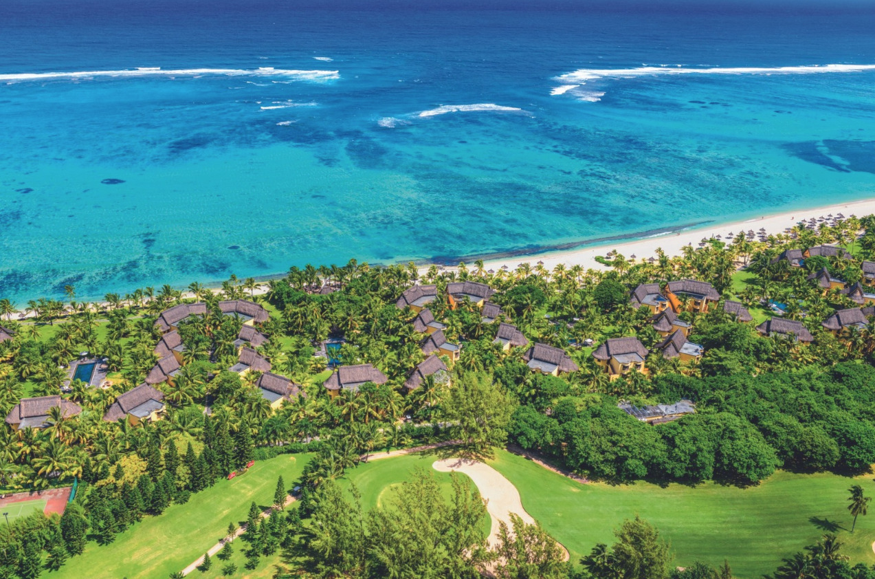 Stay at Dinarobin Beachcomber Golf Resort & Spa in Mauritius