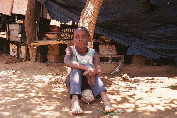 Young boy, Kabwata Cultural Village, Lusaka, Zambia