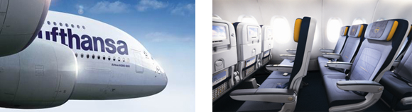 Lufthansa A380 Economy Class Lufthansa A380 Economy Class