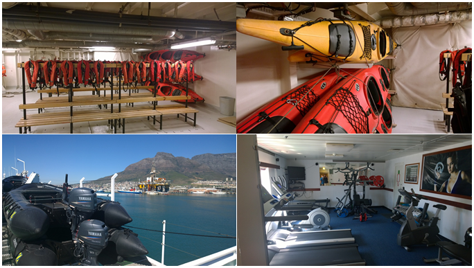 MS Expedition features MS Expedition features all the creature comforts of home and more.