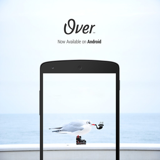 Annotate your holiday snaps using Over PipeBird-Regular