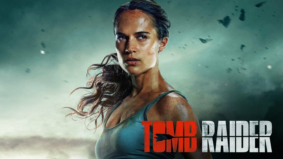 Alicia Vikander's Tomb raider movie poster. This is one of the movies filmed in SOuth Africa