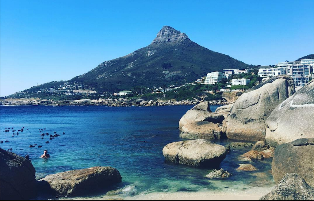 view from beta beach