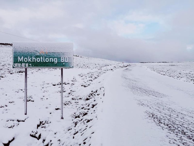 Mokhotlong, snowfall between Lesotho and KZN.