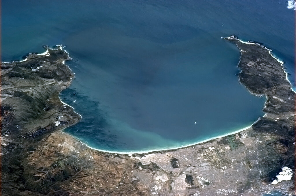 false-bay-from-space False bay from space