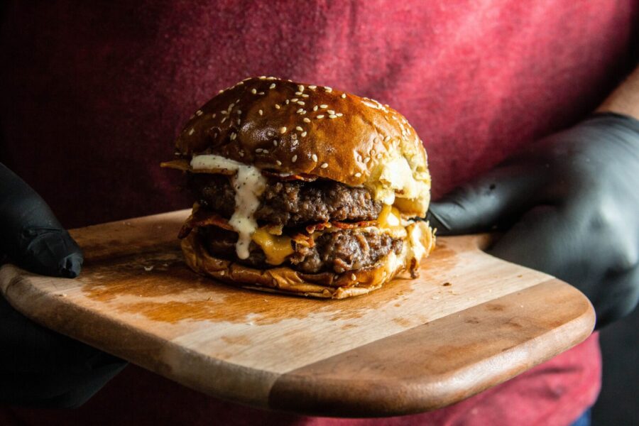 Things to Do in Cape Town Under R200 Double beef burger in Cape Town under R200