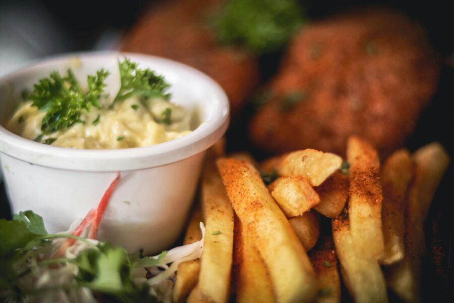 Things to Do in Cape Town Under R200 Fish and tartar sauce. cheap eats in Cape Town