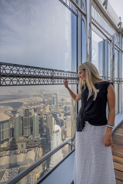 Floor 148 on the Burj Khalifa in Dubai