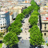Barcelona Las Ramblas Street