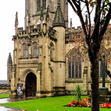 Manchester Manchester Cathedral England medieval Gothic architecture exterior