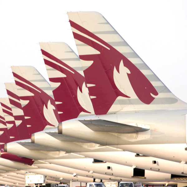 Qatar Airways Qatar airways aircraft tailfins3000x2051