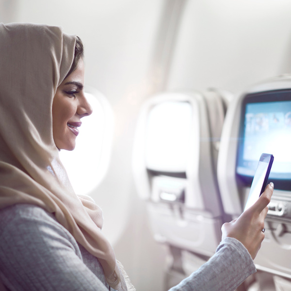 Saudi Arabian Airlines On board saudia