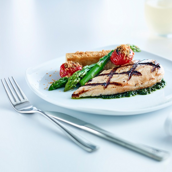 Air Canada Business class meal